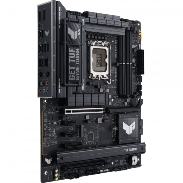 Материнская плата ASUS TUF GAMING Z890-PLUS WIFI LGA1851 ATX 4xDDR5 PCIEx16 PCIEx4 2xPCIEx1 4xM.2 Thunderbolt USB-C DP HDMI 2.5GLAN Wi-Fi 7