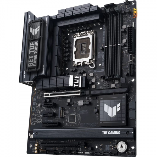 Материнская плата ASUS TUF GAMING Z890-PLUS WIFI LGA1851 ATX 4xDDR5 PCIEx16 PCIEx4 2xPCIEx1 4xM.2 Thunderbolt USB-C DP HDMI 2.5GLAN Wi-Fi 7