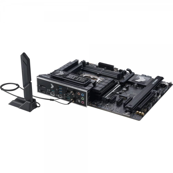 Материнская плата ASUS TUF GAMING Z890-PLUS WIFI LGA1851 ATX 4xDDR5 PCIEx16 PCIEx4 2xPCIEx1 4xM.2 Thunderbolt USB-C DP HDMI 2.5GLAN Wi-Fi 7
