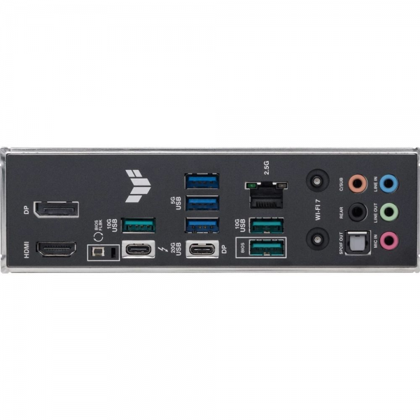 Материнская плата ASUS TUF GAMING Z890-PLUS WIFI LGA1851 ATX 4xDDR5 PCIEx16 PCIEx4 2xPCIEx1 4xM.2 Thunderbolt USB-C DP HDMI 2.5GLAN Wi-Fi 7