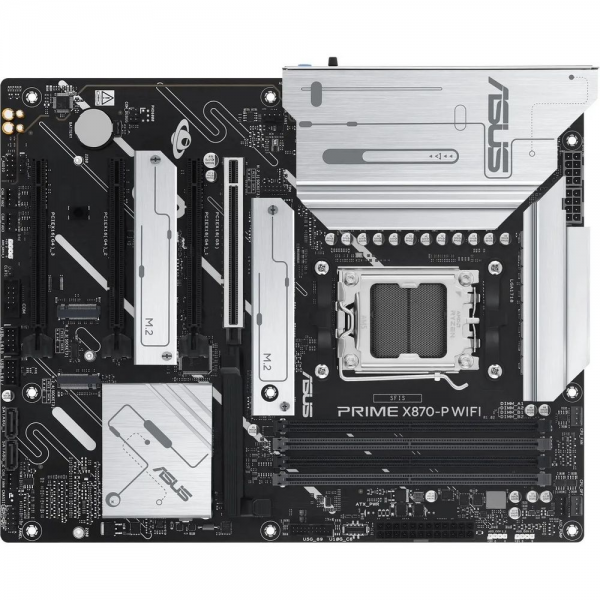 Материнская плата ASUS PRIME X870-P WIFI AM5 ATX 4xDDR5 4xPCIEx16 4xM.2 2xUSB-C HDMI 2.5GLAN Wi-Fi 7