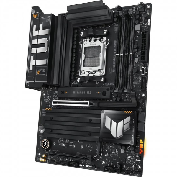 Материнская плата ASUS TUF GAMING X870-PLUS WIFI AM5 ATX 4xDDR5 2xPCIEx16 4xM.2 2xUSB-C HDMI 2.5GLAN Wi-Fi 7