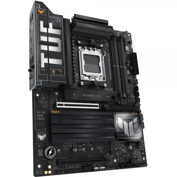 Материнская плата ASUS TUF GAMING X870-PLUS WIFI AM5 ATX 4xDDR5 2xPCIEx16 4xM.2 2xUSB-C HDMI 2.5GLAN Wi-Fi 7