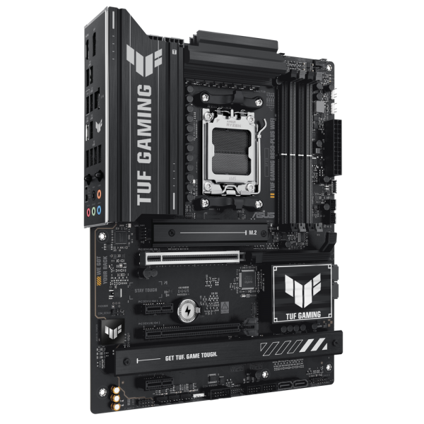 Материнская плата ASUS TUF GAMING B850-PLUS WIFI AM5 ATX 4xDDR5 2xPCIEx16 2xPCIEx1 3xM.2 USB-C DP HDMI 2.5GLAN Wi-Fi 7