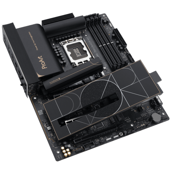Материнская плата ASUS PROART Z890-CREATOR WIFI LGA1851 ATX 4xDDR5 3xPCIEx16 5xM.2 3хThunderbolt DP HDMI 2.5GLAN 10GLAN Wi-Fi 7