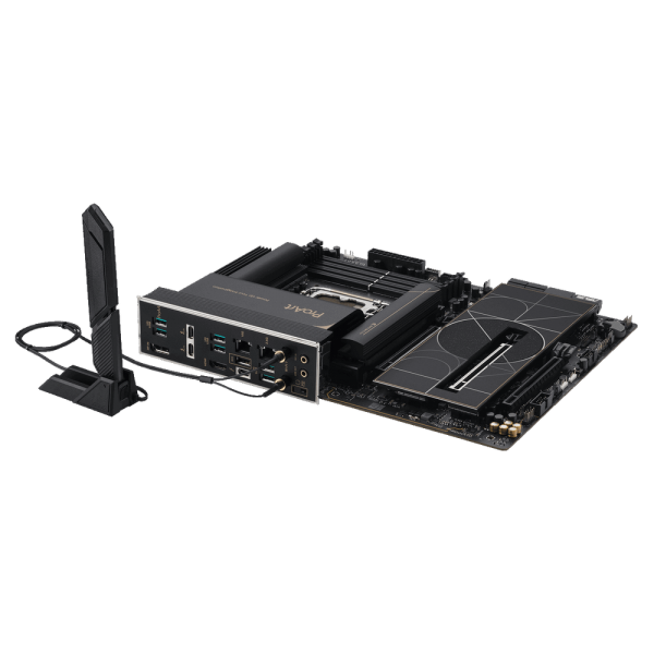 Материнская плата ASUS PROART Z890-CREATOR WIFI LGA1851 ATX 4xDDR5 3xPCIEx16 5xM.2 3хThunderbolt DP HDMI 2.5GLAN 10GLAN Wi-Fi 7