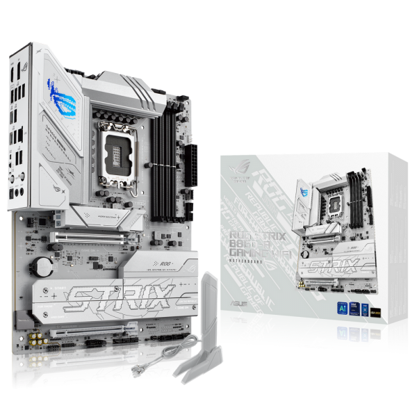 Материнская плата ASUS ROG STRIX B860-A GAMING WIFI LGA1851 ATX 4xDDR5 2xPCIEx16 4xM.2 2xUSB-C DP HDMI 2.5GLAN Wi-Fi 7
