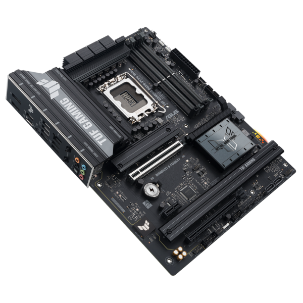 Материнская плата ASUS TUF GAMING B860-PLUS WIFI LGA1851 ATX 4xDDR5 2xPCIEx16 PCIEx1 3xM.2 USB-C DP HDMI 2.5GLAN Wi-Fi 7