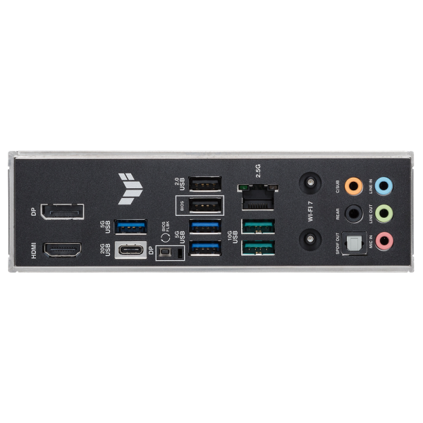 Материнская плата ASUS TUF GAMING B860-PLUS WIFI LGA1851 ATX 4xDDR5 2xPCIEx16 PCIEx1 3xM.2 USB-C DP HDMI 2.5GLAN Wi-Fi 7