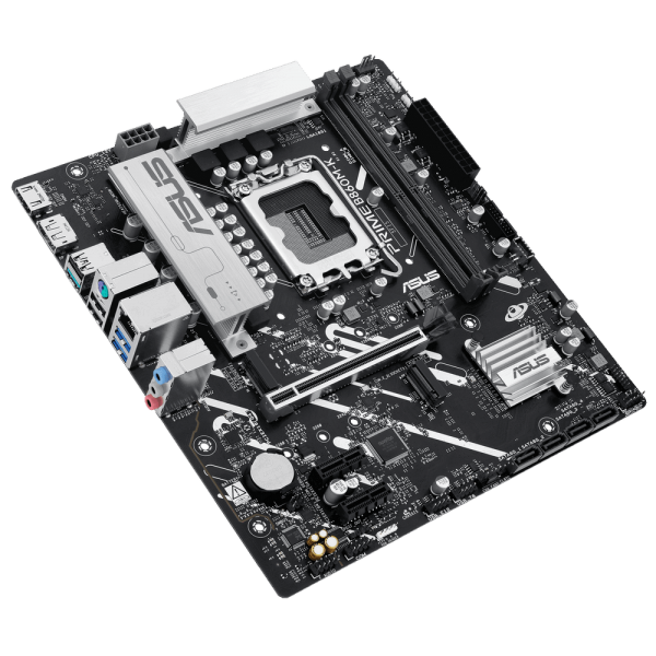 Материнская плата ASUS PRIME B860M-K LGA1851 mATX 2xDDR5 PCIEx16 2xPCIEx1 2xM.2 DP HDMI 2.5GLAN