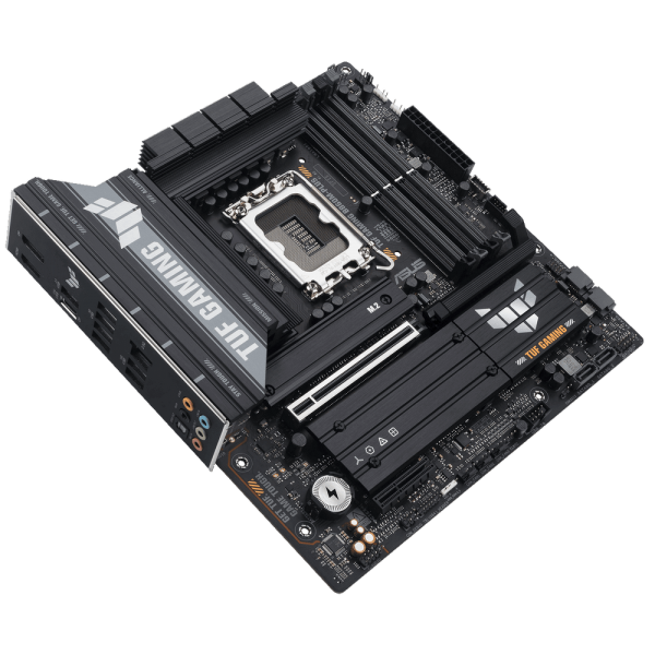 Материнская плата ASUS TUF GAMING B860M-PLUS LGA1851 mATX 4xDDR5 PCIEx16 PCIEx4 3xM.2 USB-C DP HDMI 2.5GLAN