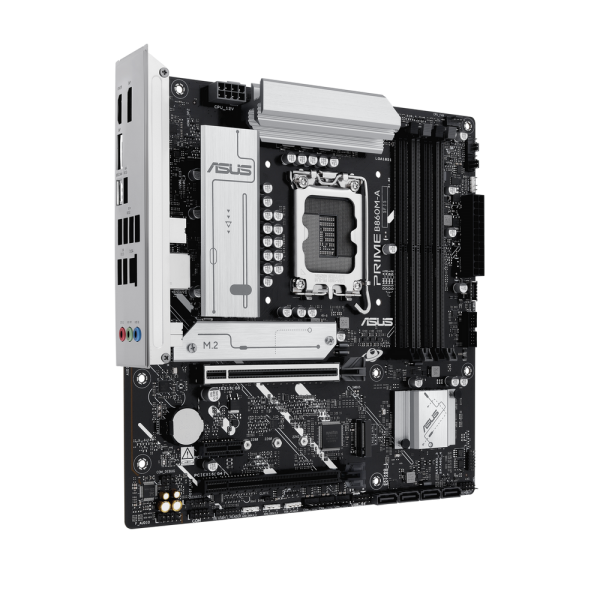 Материнская плата ASUS PRIME B860M-A-CSM LGA1851 mATX 4xDDR5 2xPCIEx16 PCIEx1 2xM.2 USB-C 2xDP HDMI 2.5GLAN