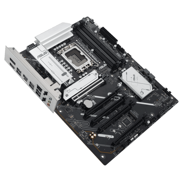 Материнская плата ASUS PRIME B860-PLUS WIFI LGA1851 ATX 4xDDR5 5xPCIEx16 2xM.2 USB-C DP HDMI 2.5GLAN Wi-Fi 6Е