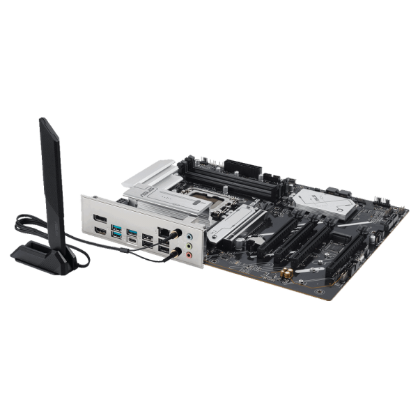 Материнская плата ASUS PRIME B860-PLUS WIFI LGA1851 ATX 4xDDR5 5xPCIEx16 2xM.2 USB-C DP HDMI 2.5GLAN Wi-Fi 6Е