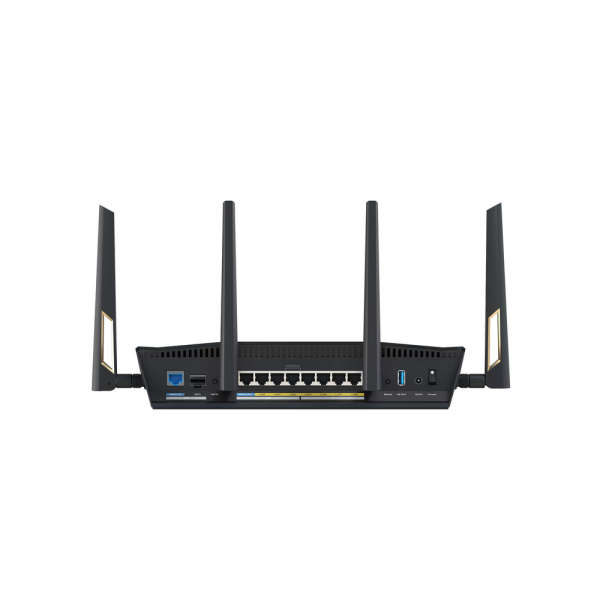 Маршрутизатор ASUS RT-BE88U (RT-BE88U/EU) WiFi 7 10G 4х2.5G USB 1376+5764Mbps 5GHz/2.4GHz