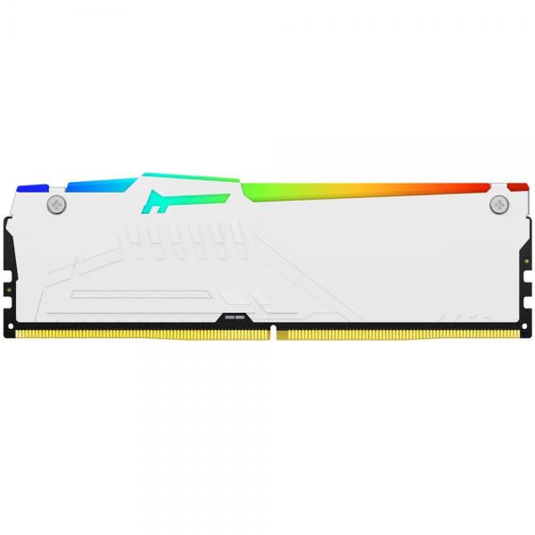 Модуль памяти Kingston 16GB FURY Beast White RGB DDR5 DIMM 5600