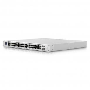 Ubiquiti UniFi Switch Enterprise Campus 48 PoE PoE-коммутатор в стойку, 32х 10G RJ45, 16х 2.5G RJ45, 4х 10G SFP28, мощность PoE 2150 Вт
