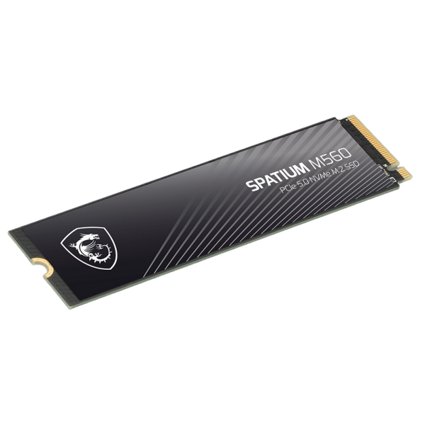 Твердотельный накопитель SSD MSI M.2 2280 2TB SPATIUM M560 Client SSD S78-440Q940-P83, PCIe Gen4x4 with NVMe,  3D TLC, R/ W 4900/ 4400