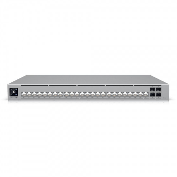 Ubiquiti UniFi Switch Pro HD 24 PoE PoE-коммутатор в стойку, 22х 2.5G RJ45, 2х 10G RJ45, 4х 10G SFP+, раздача 600 Вт