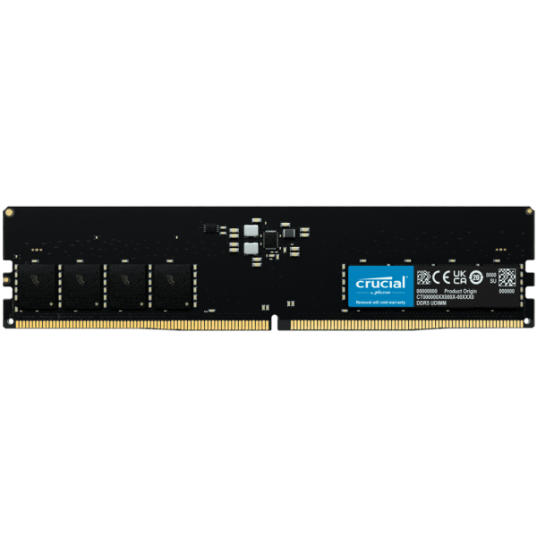 Модуль памяти Crucial 16GB DDR5 5600 DIMM Classic Non-ECC, CL46, 1.1V, Tray