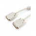 Кабель Cablexpert CC-DVI-10 3м, серый, DVI-D single link, 19M/19M, экран, феррит. кольца, медь