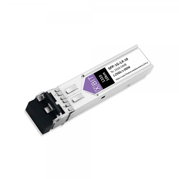 Трансивер XBIT SFP-1G-LX-10    SFP, 1.25Gb/s, 10km, 14dB, 1310nm, SMF, 2LC, DDM