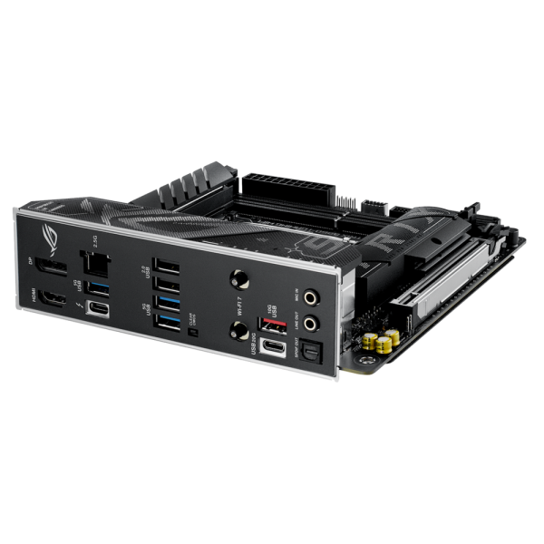 Материнская плата ASUS ROG STRIX B860-I GAMING WIFI LGA1851 mini-ITX 2xDDR5 PCIEx16 2xM.2 Thunderbolt USB-C DP HDMI 2.5GLAN Wi-Fi 7