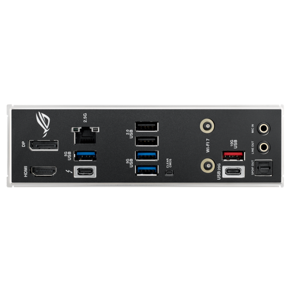 Материнская плата ASUS ROG STRIX B860-I GAMING WIFI LGA1851 mini-ITX 2xDDR5 PCIEx16 2xM.2 Thunderbolt USB-C DP HDMI 2.5GLAN Wi-Fi 7