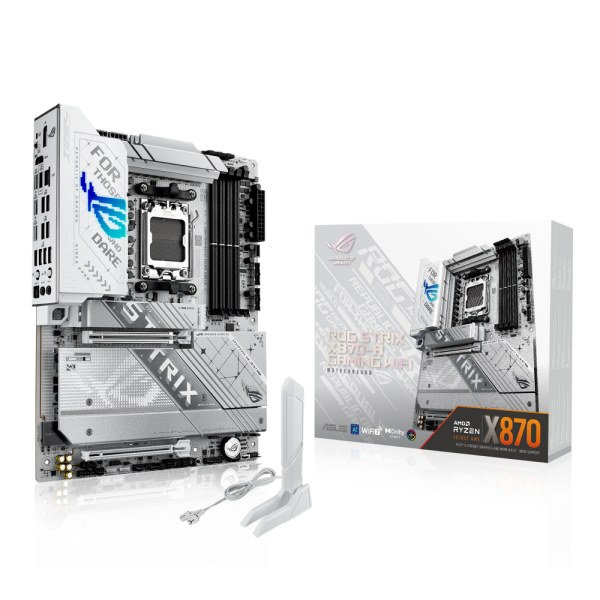 Материнская плата ASUS ROG STRIX X870-A GAMING WIFI AM5 ATX 4xDDR5 2xPCIEx16 4xM.2 3хUSB-C DP HDMI 2.5GLAN Wi-Fi 7