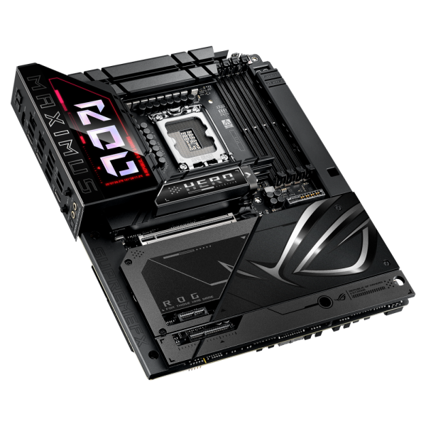 Материнская плата ASUS ROG MAXIMUS Z890 HERO BTF LGA1851 ATX 4хDDR5 PCIEx16 PCIEx4 PCIEx1 6xM.2 2xThunderbolt USB-C HDMI 2.5GLAN 5GLAN Wi-Fi 7