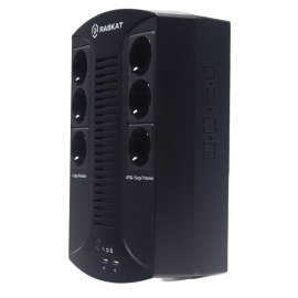 Источник бесперебойного питания (ИБП) Raskat VS-650VA 650VA, 390Вт, 6хCEE 7 bp Bad Pack.