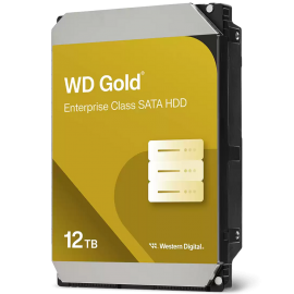 Жесткий диск Western Digital 12TB WD122KRYZ Gold, SATA3, Cache 512MB, 7200 rpm