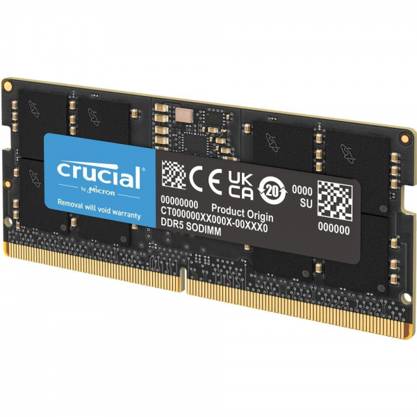 Модуль памяти Crucial 8GB DDR5-5600 SODIMM CT8G56C46S5