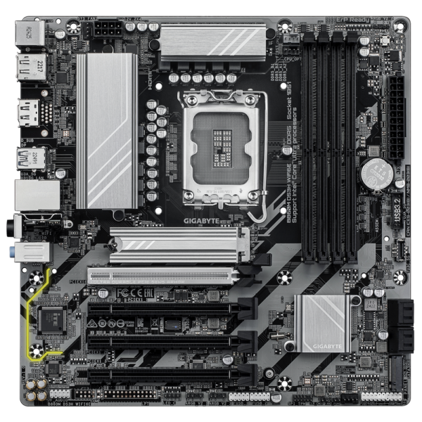 Материнская плата Gigabyte B860M DS3H WIFI6E,