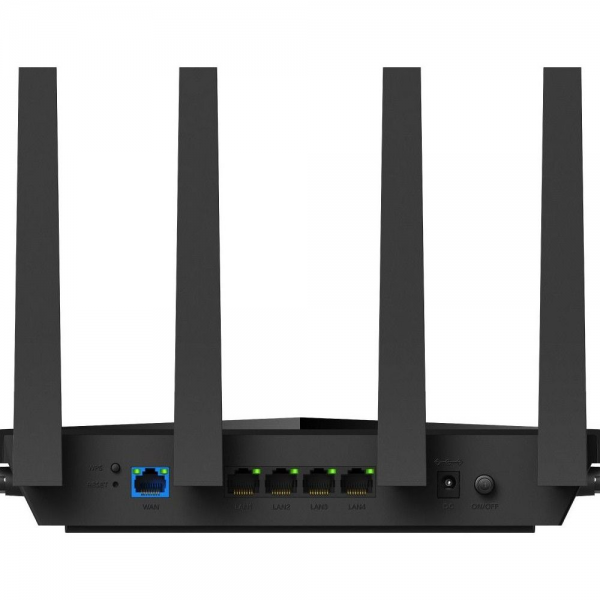 Маршрутизатор CUDY BE6500 2.5G Wi-Fi 7 Router BCM6766 2.0 GHz Quad-core, ARM Cortex-A7 128 MB (1 Gbit) NAND 512 MB (4 Gbit) DDR4  5765 Mbps 688 Mbps 4T4R (4×4 MIMO) 2T2R (2×2 MIMO) 6× Fixed  5.27dBi 5.19dBi 5 GHz: 4× External 2.4 GHz: 2× External  System/