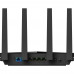 Маршрутизатор CUDY BE6500 2.5G Wi-Fi 7 Router BCM6766 2.0 GHz Quad-core, ARM Cortex-A7 128 MB (1 Gbit) NAND 512 MB (4 Gbit) DDR4  5765 Mbps 688 Mbps 4T4R (4×4 MIMO) 2T2R (2×2 MIMO) 6× Fixed  5.27dBi 5.19dBi 5 GHz: 4× External 2.4 GHz: 2× External  System/