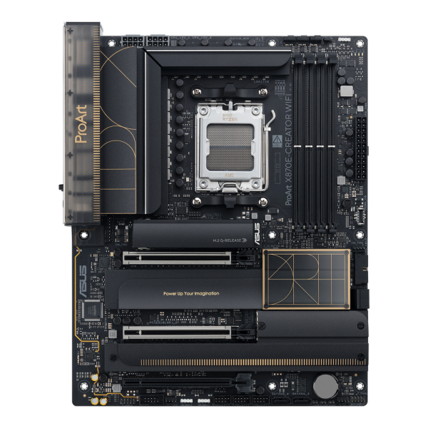 Материнская плата ASUS PROART X870E-CREATOR WIFI AM5 ATX 4xDDR5 3xPCIEx16 4xM.2 3xUSB-C DP HDMI 2.5GLAN 10GLAN Wi-Fi 7
