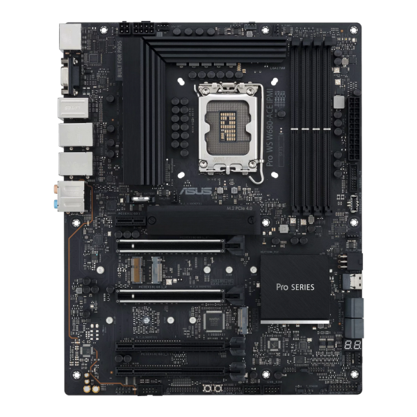 Материнская плата ASUS PRO WS W680-ACE IPMI LGA1700 ATX 4xDDR5 4xPCIEx16 PCIEx1 3xM.2 USB-C DP HDMI VGA 2x2.5GLAN