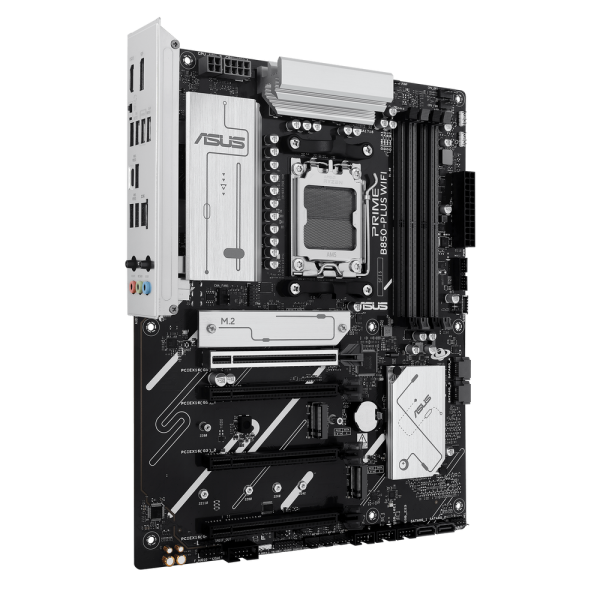 Материнская плата ASUS PRIME B850-PLUS WIFI AM5 ATX 4xDDR5 4xPCIEx16 3xM.2 USB-C DP HDMI 2.5GLAN WIFI 6E