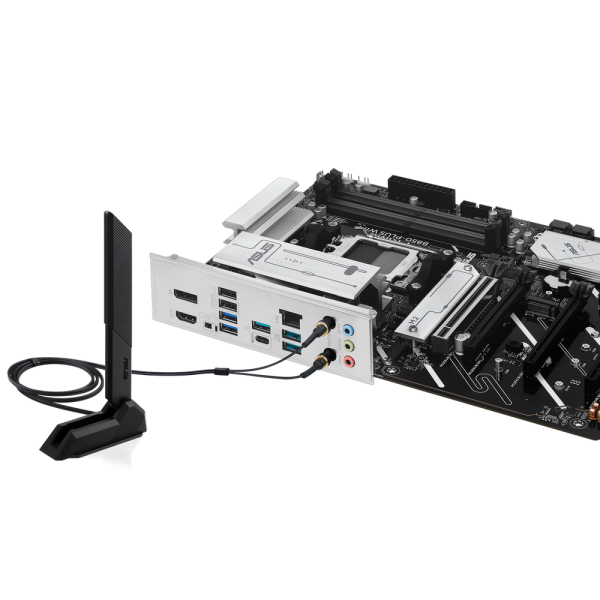 Материнская плата ASUS PRIME B850-PLUS WIFI AM5 ATX 4xDDR5 4xPCIEx16 3xM.2 USB-C DP HDMI 2.5GLAN WIFI 6E