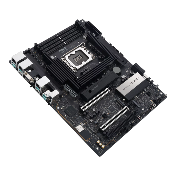 Материнская плата ASUS PRO WS Z890-ACE SE LGA1851 ATX 4хDDR5 3xPCIEx16 4xM.2 Thunderbolt USB-C HDMI 2.5GLAN 10GLAN
