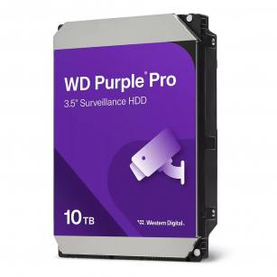 Жесткий диск Western Digital 10TB WD102PURP, Purple, DV, SATA3, Cache 512MB