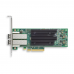 Сетевой адаптер Qlogic QLE2772-SR-SP (MA2810401-C2 C) 32Gb/s FC HBA, 2-port, PCIe v4.0 x8, LowProfile, LC SR MMF, В комплекте две планки (LP + FH)