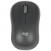 Мышь Logitech M186 черный/серый оптическая (1000dpi) беспроводная USB2.0 для ноутбука (2but)