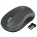 Мышь Logitech M186 черный/серый оптическая (1000dpi) беспроводная USB2.0 для ноутбука (2but)