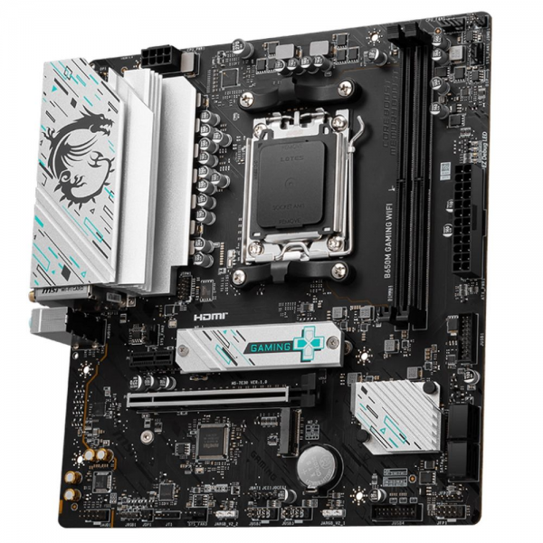 Материнская плата MSI B650M GAMING WIFI B650, AM5, 2*DDR5, 1*PCIEx16, 1*PCIEx1, 2*M.2, 1*TypeC, 7*USB3.2Gen1, 6*USB2.0, 4*SATA3.0, 2.5G, DP, HDMI, M-ATX, RTL