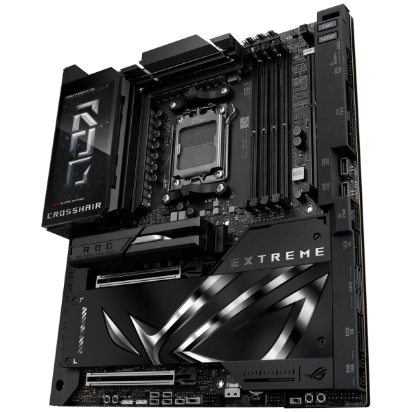Материнская плата ASUS ROG CROSSHAIR X870E EXTREME AM5 E-ATX 4xDDR5 2xPCIEx16 5xM.2 4xUSB-C HDMI 5GLAN 10GLAN Wi-Fi 7