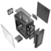 Корпус для ПК XPG Bad Pack VALORAIRPLUSMTA-BKCWW