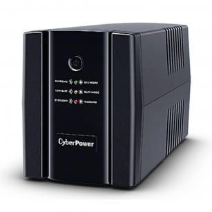 Источник бесперебойного питания (ИБП) CyberPower / UT1500EG / UPS CyberPower UT1500EGLine-Interactive 1500VA/900WUSB/RJ11/45/USB charger A/C