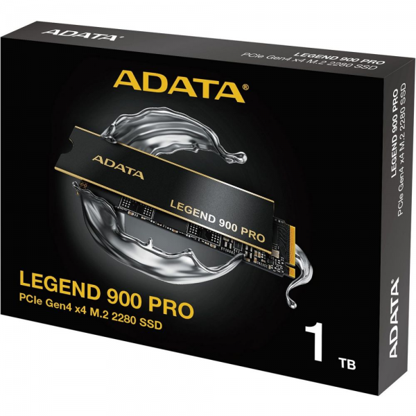 Твердотельный накопитель SSD ADATA M.2 2280 1TB SLEG-900P-1TCS Legend 900 Pro PCIe Gen4x4,  RTL
